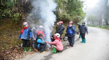 أمطار وجبهة باردة.. تغير مفاجئ في حالة الطقس بمناطق شمال فيتنام